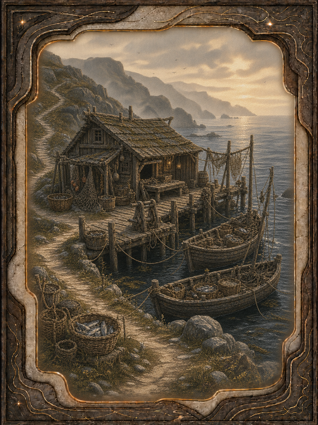 Ashwind Chronicleの漁港カード