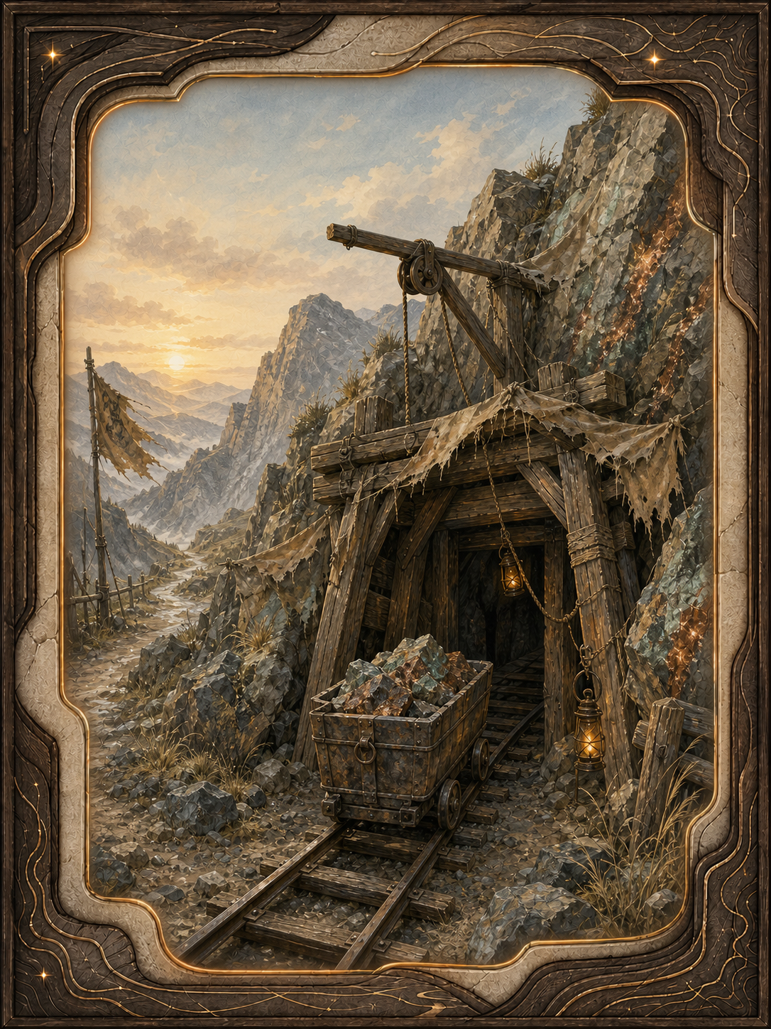 Ashwind Chronicleの鉱山カード