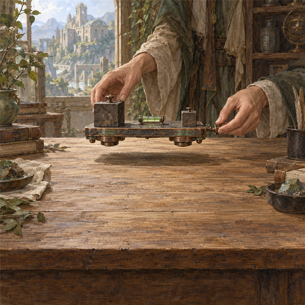 浮遊姿勢制御・荷重演算の研究イラスト
